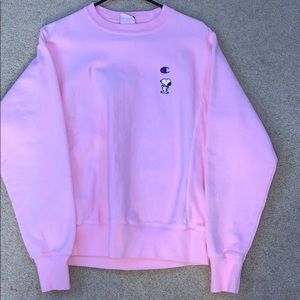 PeanutXchampion sweatshirt